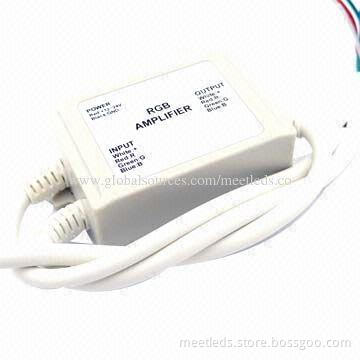 LED RGB Waterproof Amplifier, 12-24V/144-288W, 3-channel Output